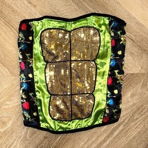 NWOT‎ TMNT Halloween Corset/Bustier